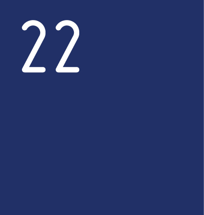 22 - bleumarin