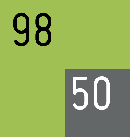 98/50 - fluo verde/gri